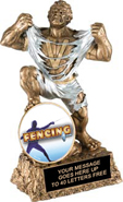 Victory Insert Holder Monster Resin Trophy [6.5 inch]