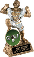 Victory Insert Holder Monster Resin Trophy [6.5 inch]