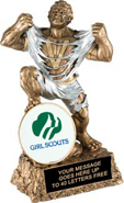 Victory Insert Holder Monster Resin Trophy [6.5 inch]