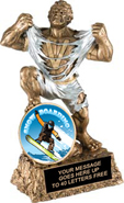 Victory Insert Holder Monster Resin Trophy