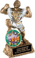 Victory Insert Holder Monster Resin Trophy [6.5 inch]