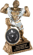 Victory Insert Holder Monster Resin Trophy