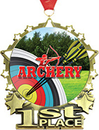 1st Place Star Frame Insert Medal