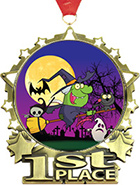 1st Place Star Frame Insert Medal