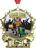1st Place Star Frame Insert Medal