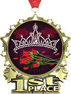 1st Place Star Frame Insert Medal