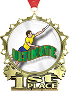 1st Place Star Frame Insert Medal