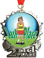 2nd Place Star Frame Insert Medal