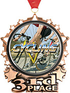 3rd Place Star Frame Insert Medal
