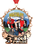 3rd Place Star Frame Insert Medal