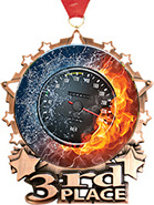 3rd Place Star Frame Insert Medal