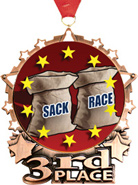 3rd Place Star Frame Insert Medal