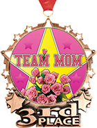 3rd Place Star Frame Insert Medal