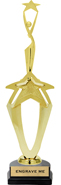 13 inch Mega-Star Riser Trophy