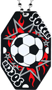 2 inch Soccer Street Tag