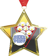 Star-Shaped Insert Medal [2.75 inch]