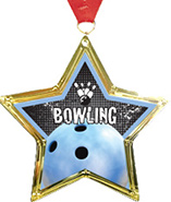 Star-Shaped Insert Medal [2.75 inch]