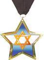 Star-Shaped Insert Medal [2.75 inch]