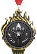 Torch Insert Medals [3.25 inch]