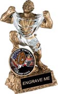 Personalized Insert Monster Resin Trophy