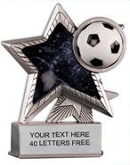 Soccer Motion Star Resin [large]