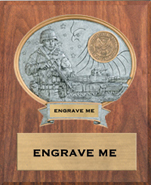 Army Sport Legend Oval Plaque [10.5 x 13] large