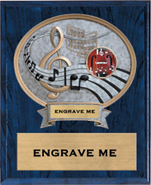 Music Sport Legend Oval Plaque [10.5 x 13] large