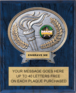 Victory Sport Legend Oval Plaque [10.5 x 13] large