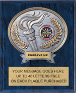 Victory Sport Legend Oval Plaque [10.5 x 13] large
