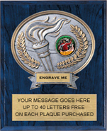 Victory Sport Legend Oval Plaque [10.5 x 13] large