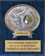 Victory Sport Legend Oval Plaque [10.5 x 13] large
