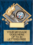 Victory Color Diamond Plaque