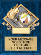 Victory Color Diamond Plaque