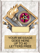 Victory Color Diamond Plaque