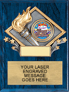 Victory Color Diamond Plaque