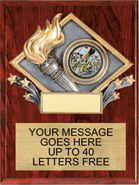 Victory Color Diamond Plaque