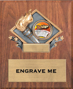 Victory Color Diamond Plaque