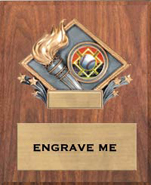 Victory Color Diamond Plaque [9 x 12 inch]