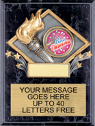 Victory Color Diamond Plaque