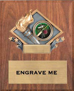Victory Color Diamond Plaque