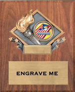 Victory Color Diamond Plaque