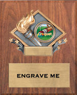 Victory Color Diamond Plaque