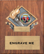 Victory Color Diamond Plaque