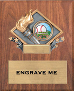 Victory Color Diamond Plaque