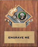 Victory Color Diamond Plaque