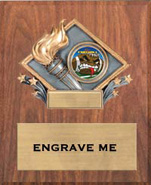 Victory Color Diamond Plaque