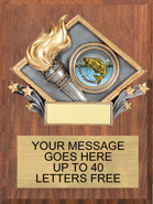 Victory Color Diamond Plaque