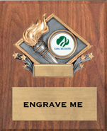 Victory Color Diamond Plaque