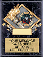 Victory Color Diamond Plaque