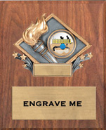 Victory Color Diamond Plaque